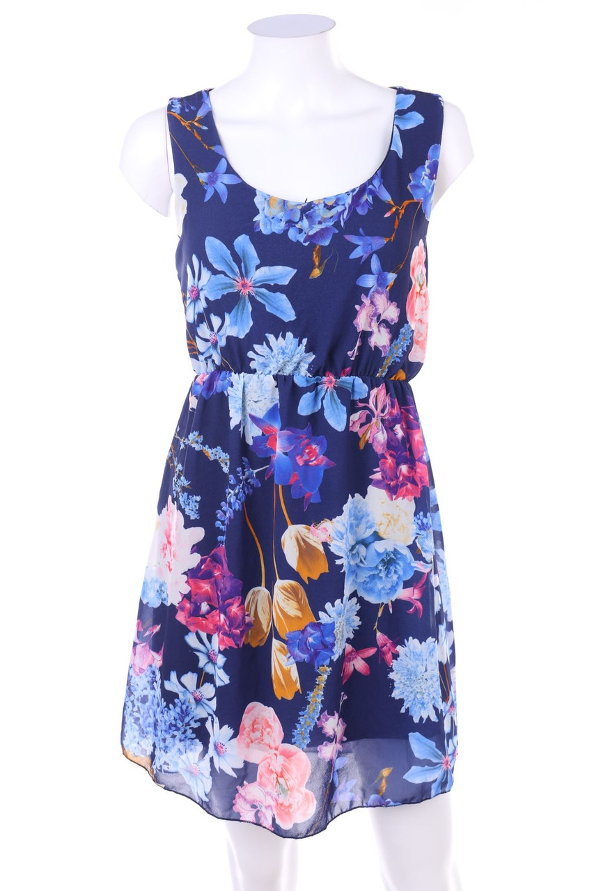 TODAY - Shift-Kleid mit Blumen-Print - M