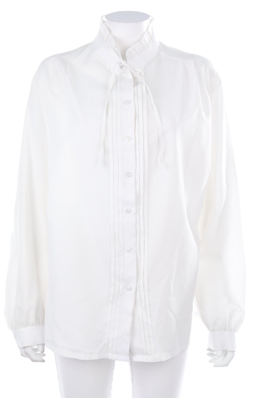 No Label - Shirt Blouse with Pin-tucks - D 52