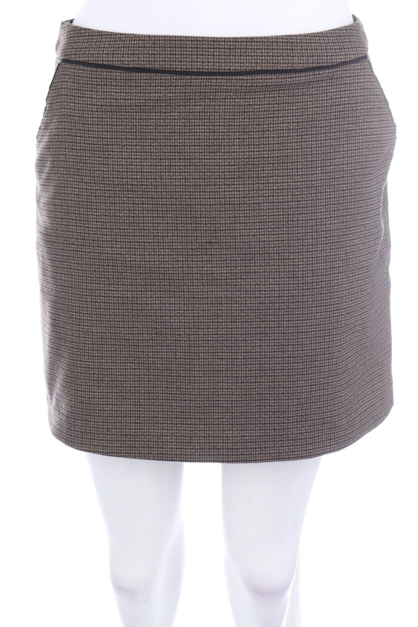 H&M - Minirock im Preppy Style mit Hahnentritt-Muster - D 38