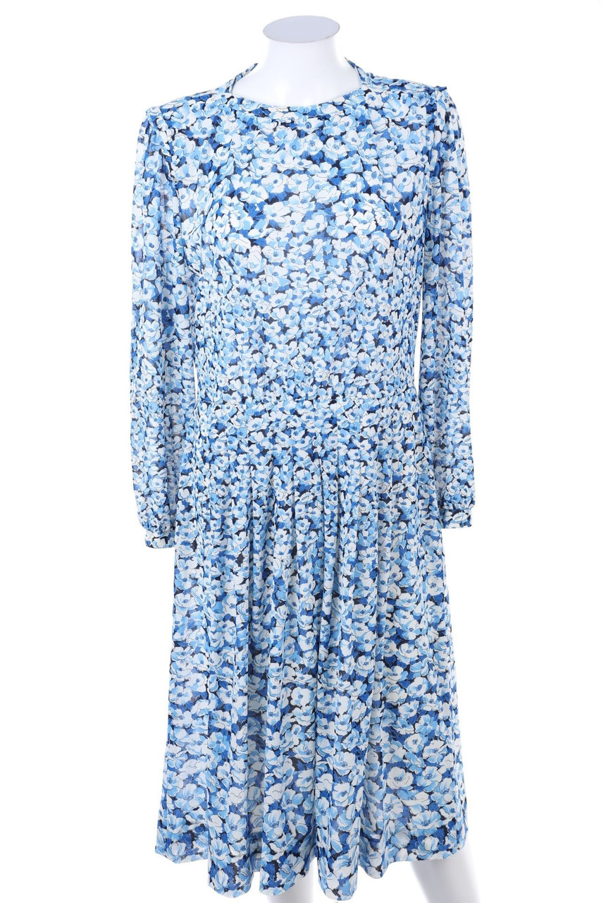 FRANKENWÄLDER - Pleated Dress with Flower Print - D 42