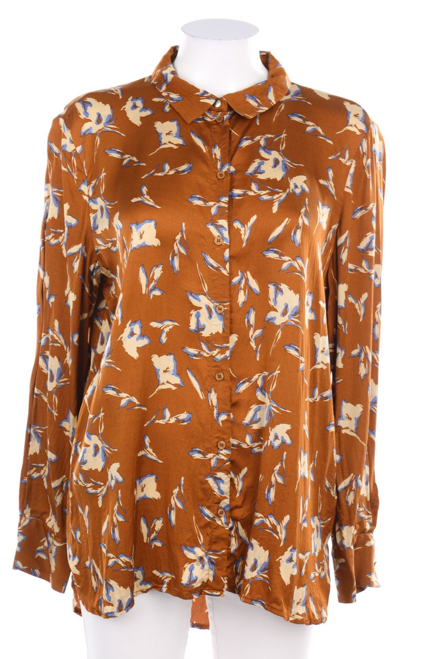 ESPRIT - Bluse aus Viskose mit floralem Muster - D 42