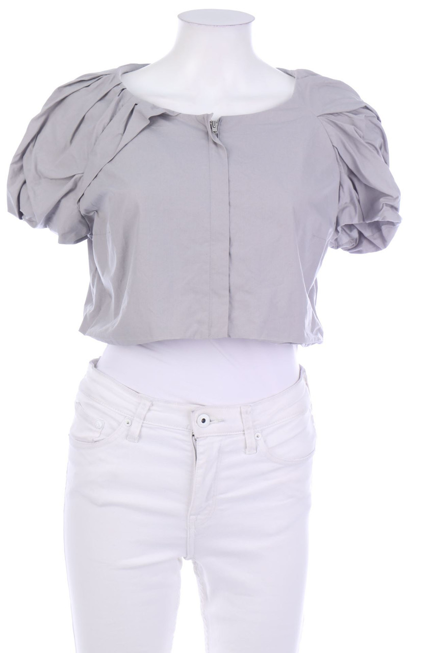 COS - Kurzarm-Bluse - XL