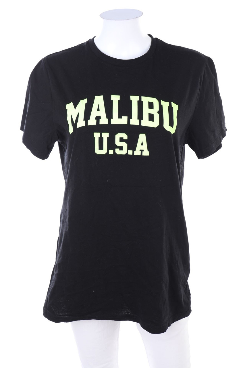 TERRANOVA - Shortsleeve-Shirt with Statement Print - M