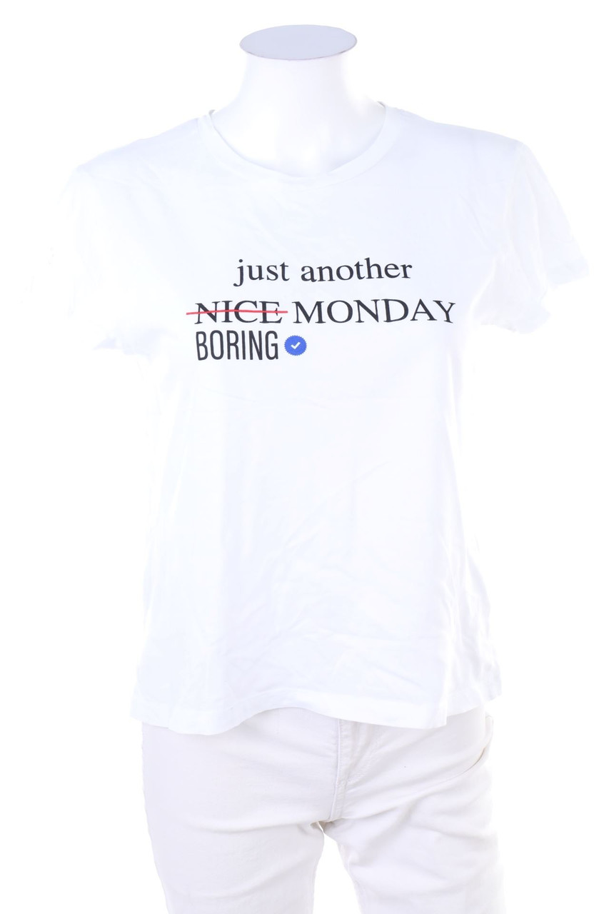 CLOCKHOUSE by C&A - T-Shirt mit Statement-Print - M