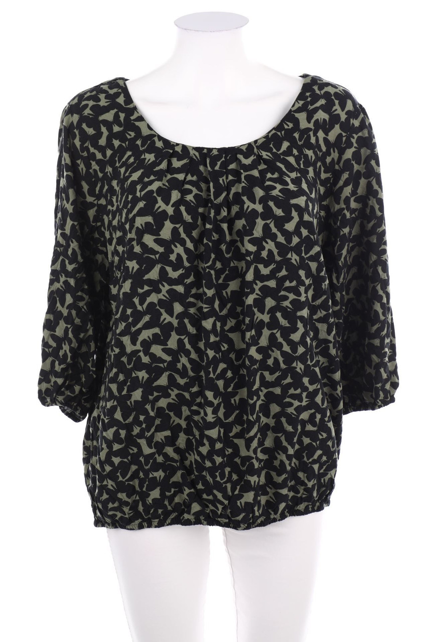 No Label - Print-Blouse with 3/4 Sleeve - XXXL