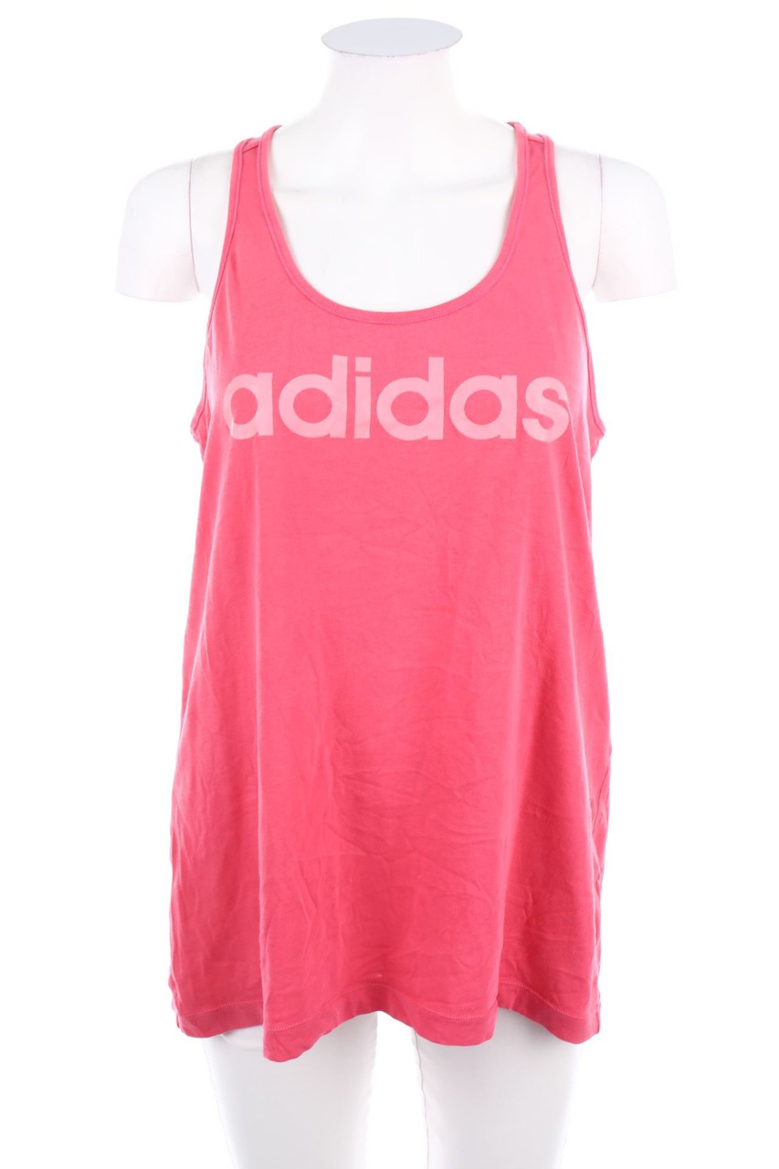 adidas - Top with Logo-Print - L
