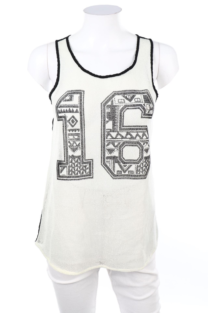 Stradivarius - Top with Print - S