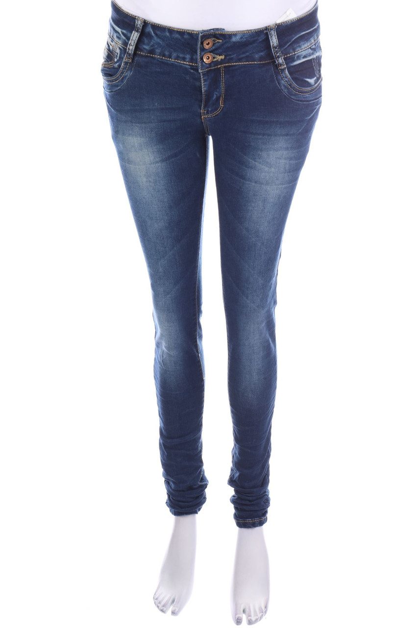 VERT de RAGE - Used Look Skinny-Jeans - M