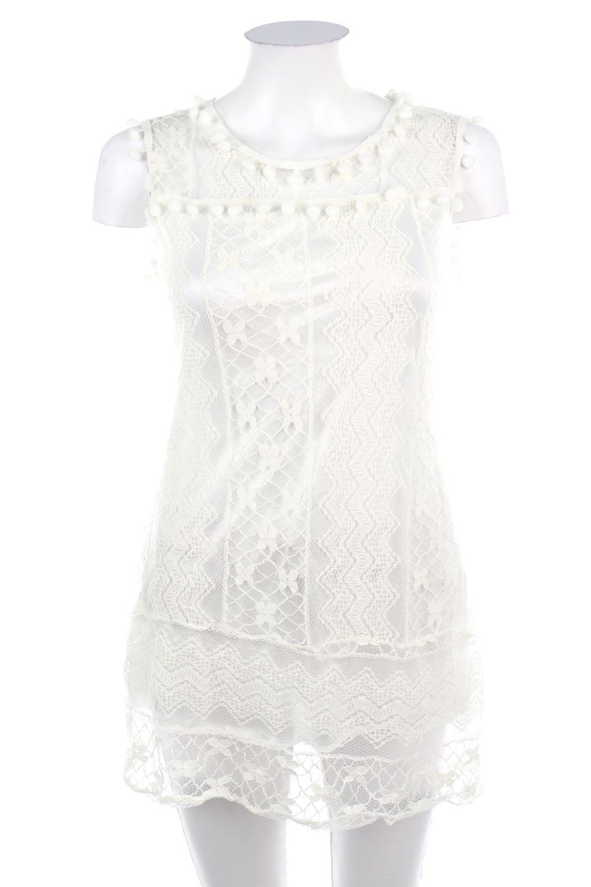 No Label - Lace-Blouse Top - S