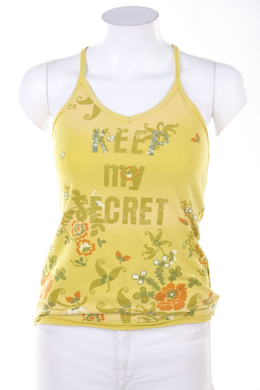 PURE OXYGEN - Top mit Blumen-Print - S
