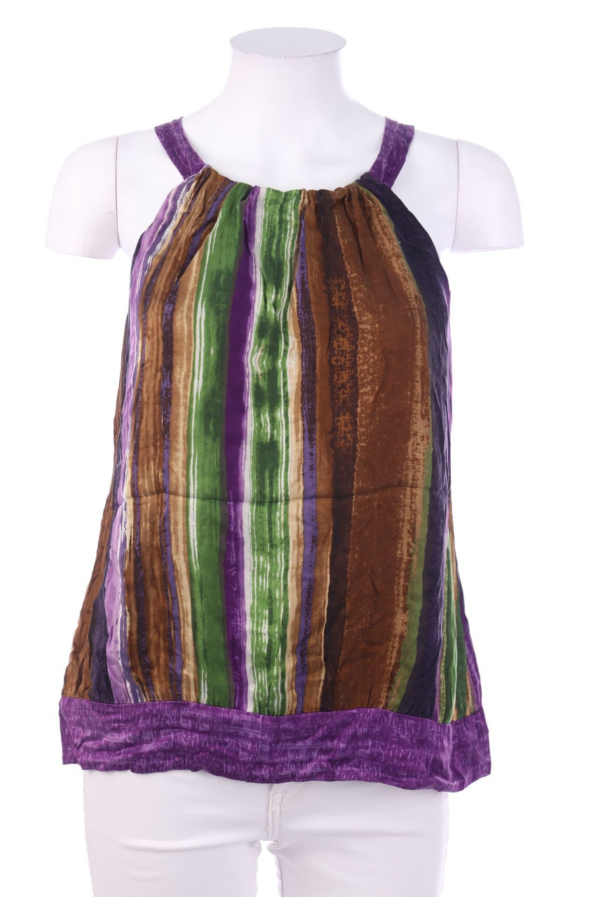 ANN TAYLOR - Blouse Top with Stripes - M