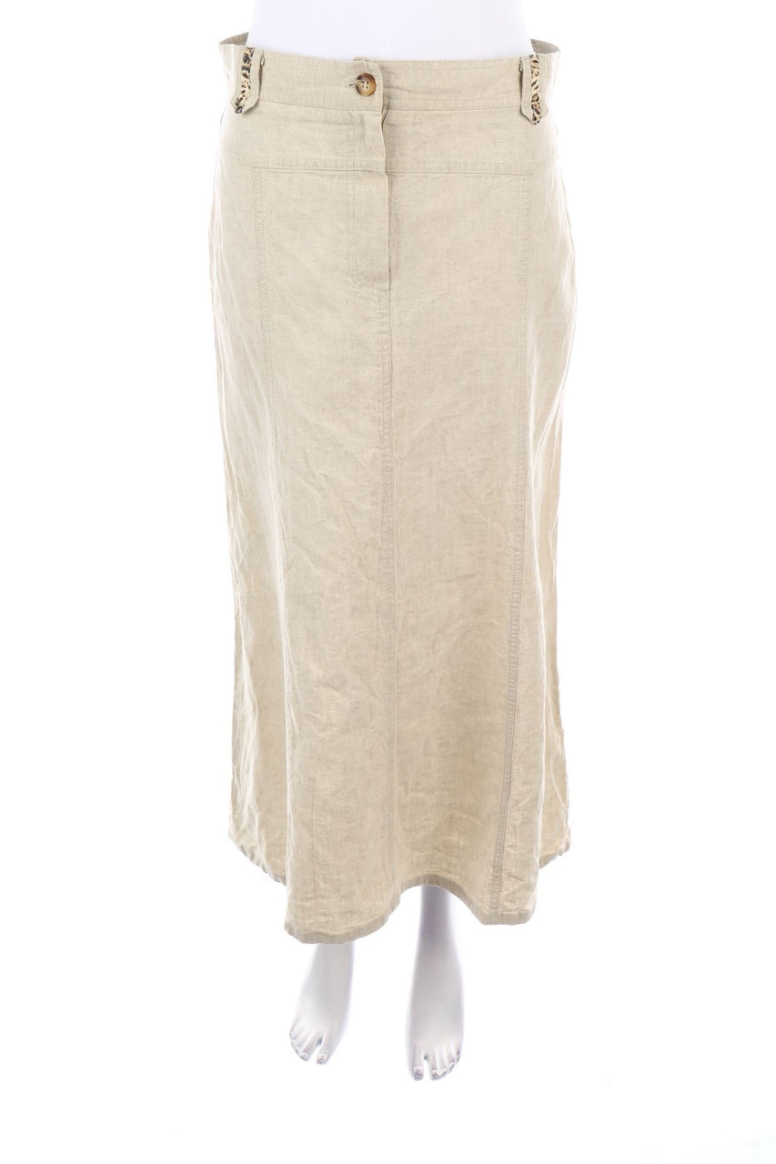 SIXTH SENSE by C&A - Midirock aus Leinen-Mix - D 40