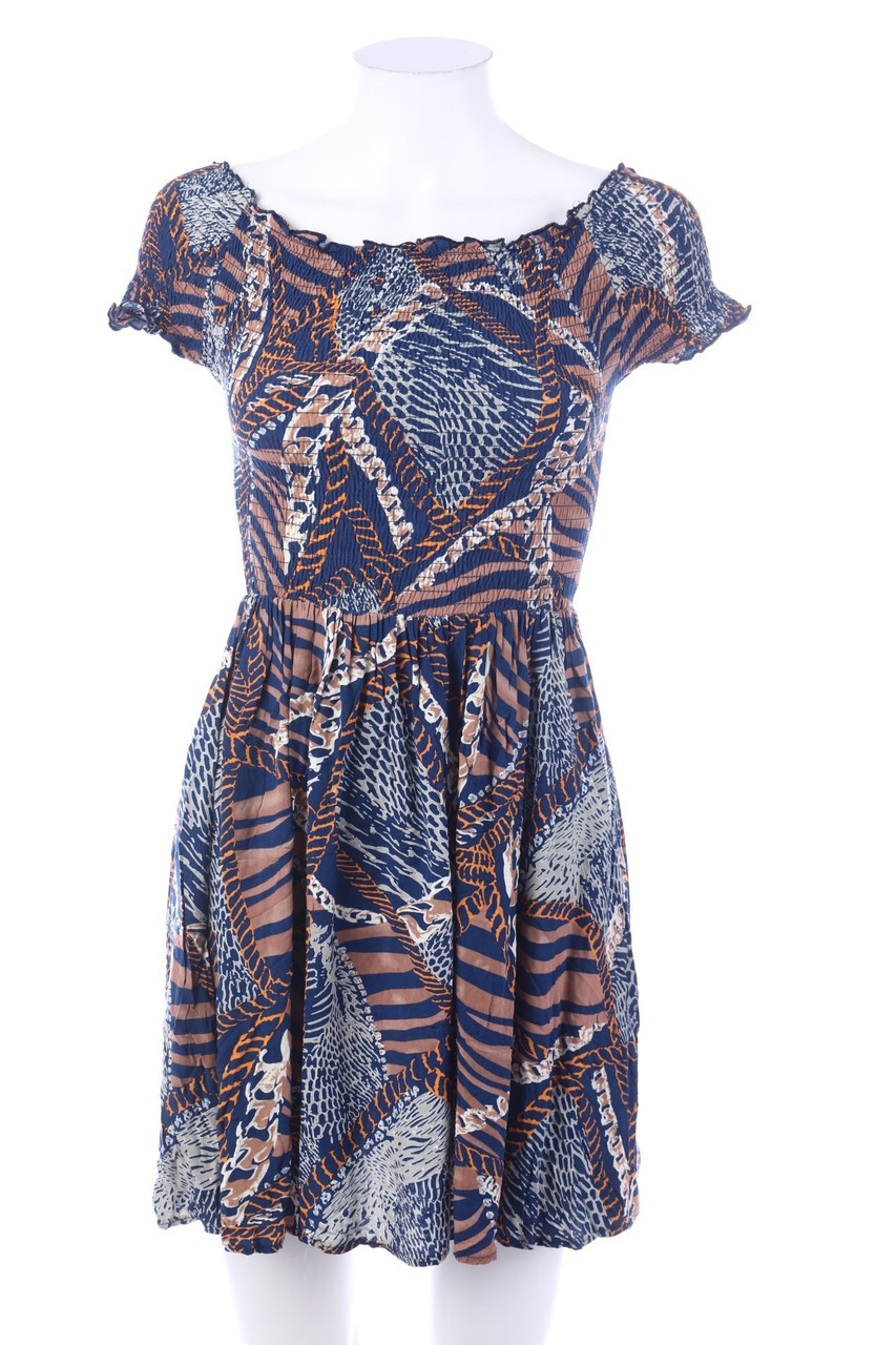 No Label - Mini Dress with Print - XXS