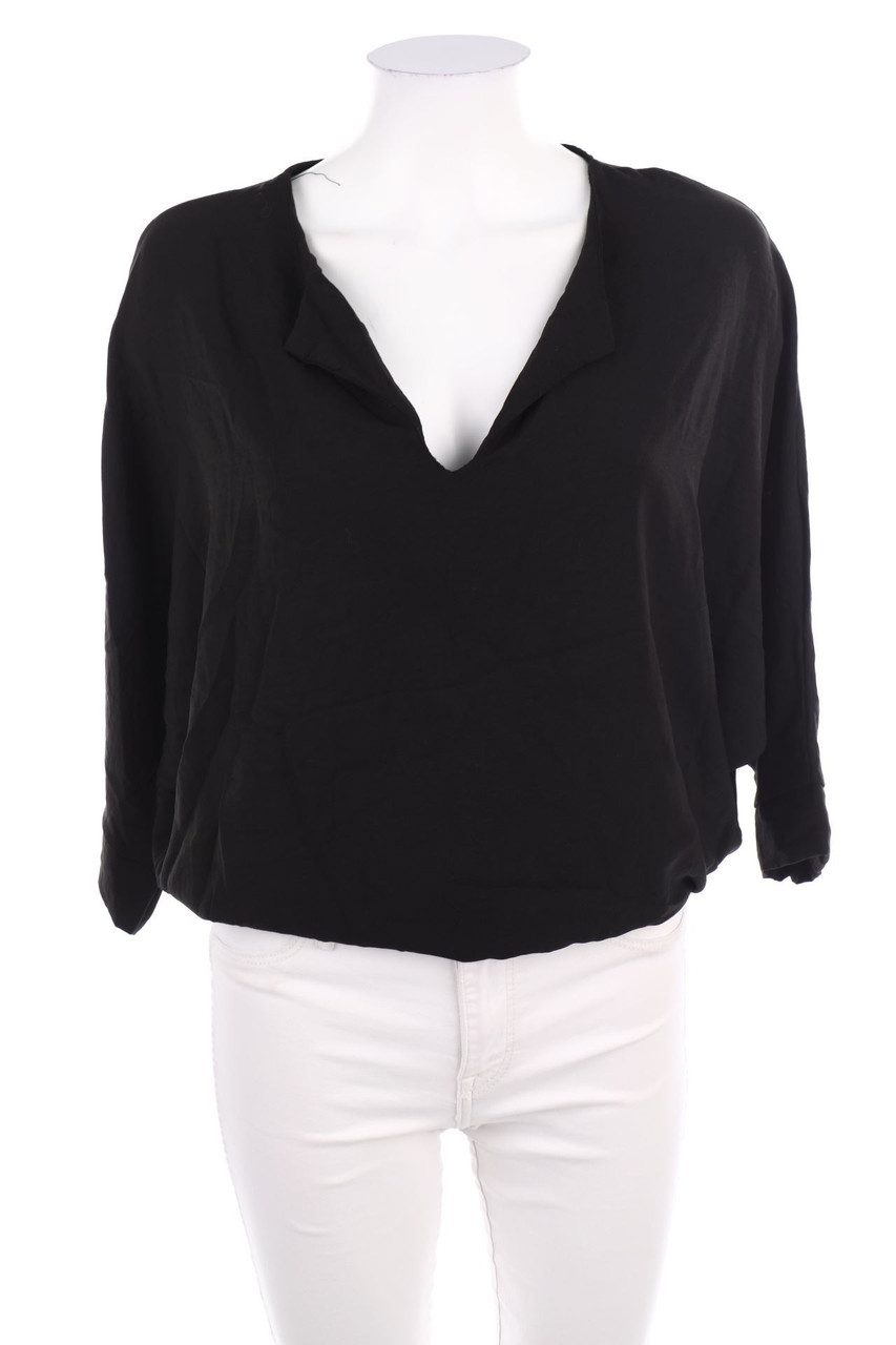 zebra - Blouse with Batwing Sleeves - XS