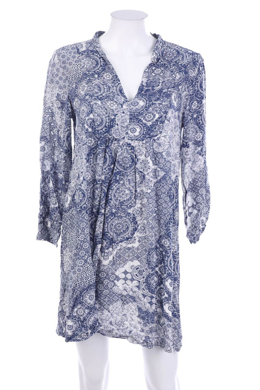 H&M LOGG - Kleid aus Viskose mit langem Ärmel - S