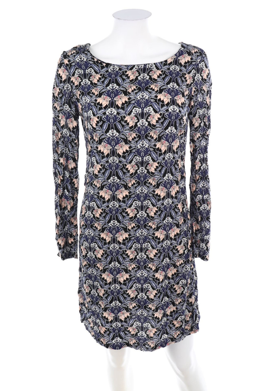 AMISU - Kleid mit Blumen-Print - D 36