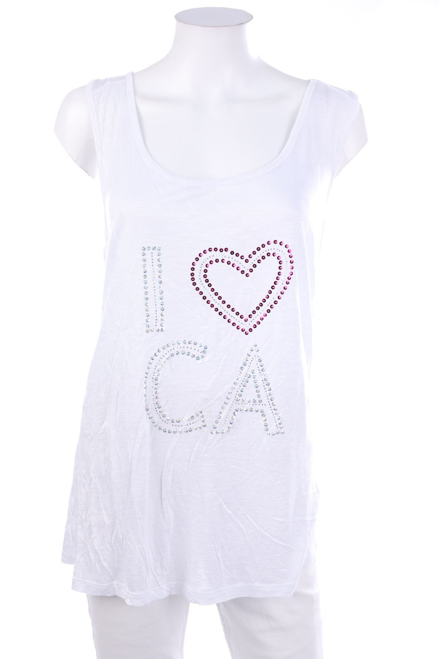 Chicorée - Top mit Strass-Steinen - XL