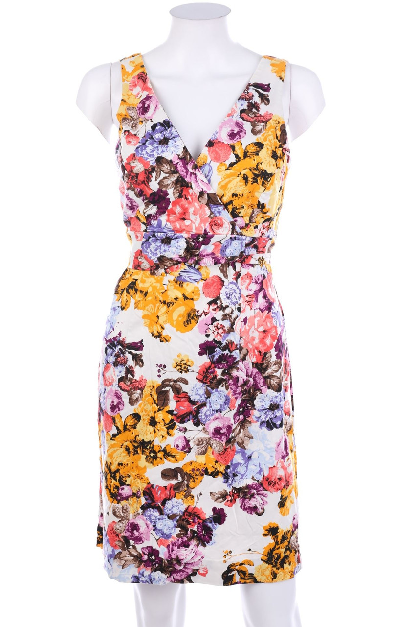 SECONDHAND - Dress with Flower Print - L