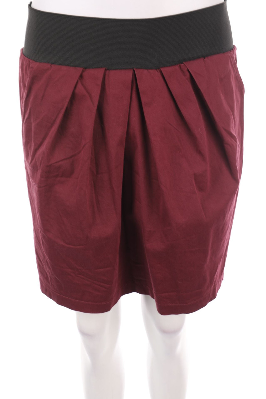 VERO MODA - Falten-Rock aus Baumwoll-Mix - M