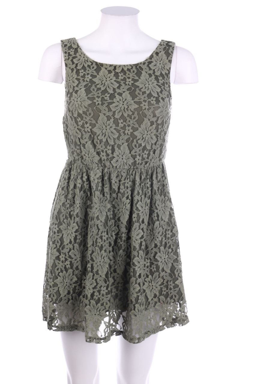 BENETTON - Lace-Mini Dress - XS