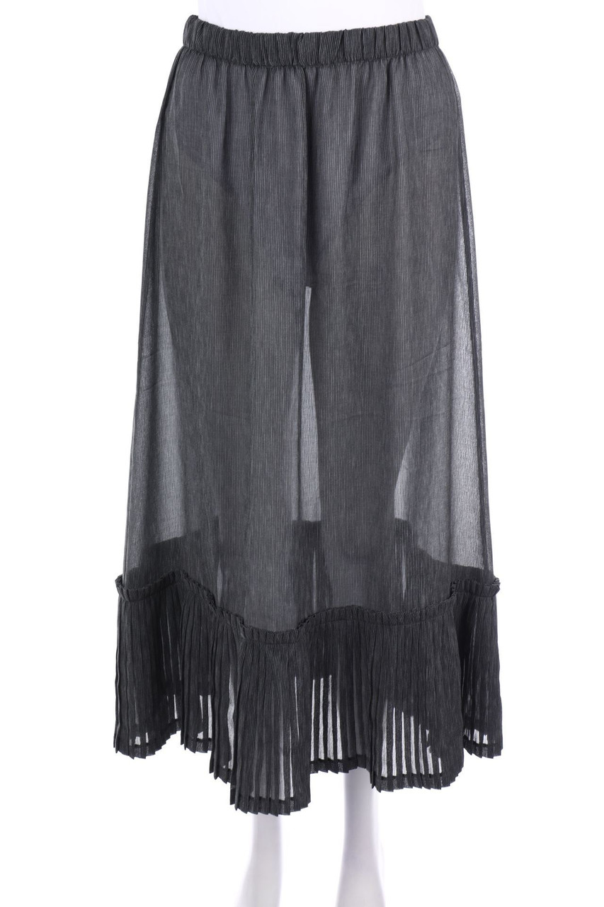 lilith - Chiffon-Skirt with Stripes - M