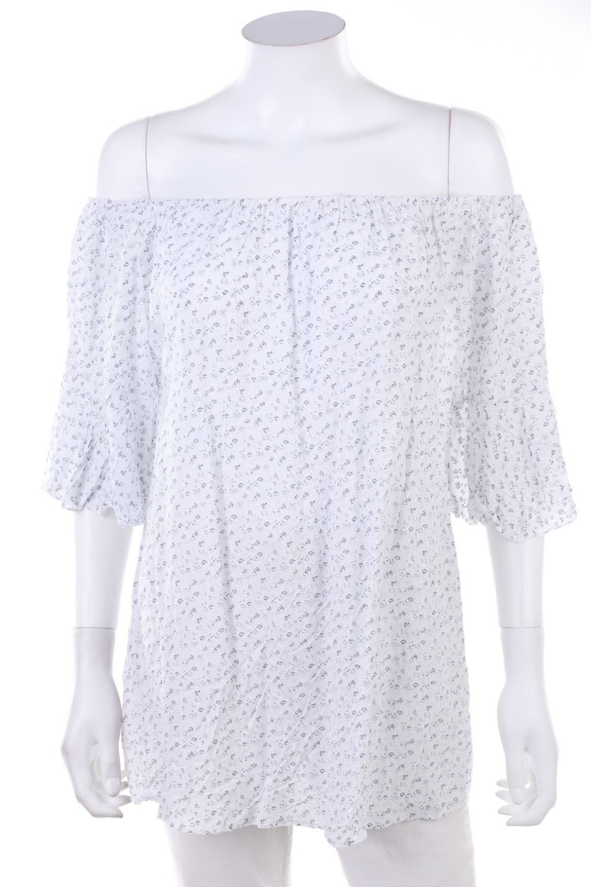 época - Bluse mit Blumen-Print - XL