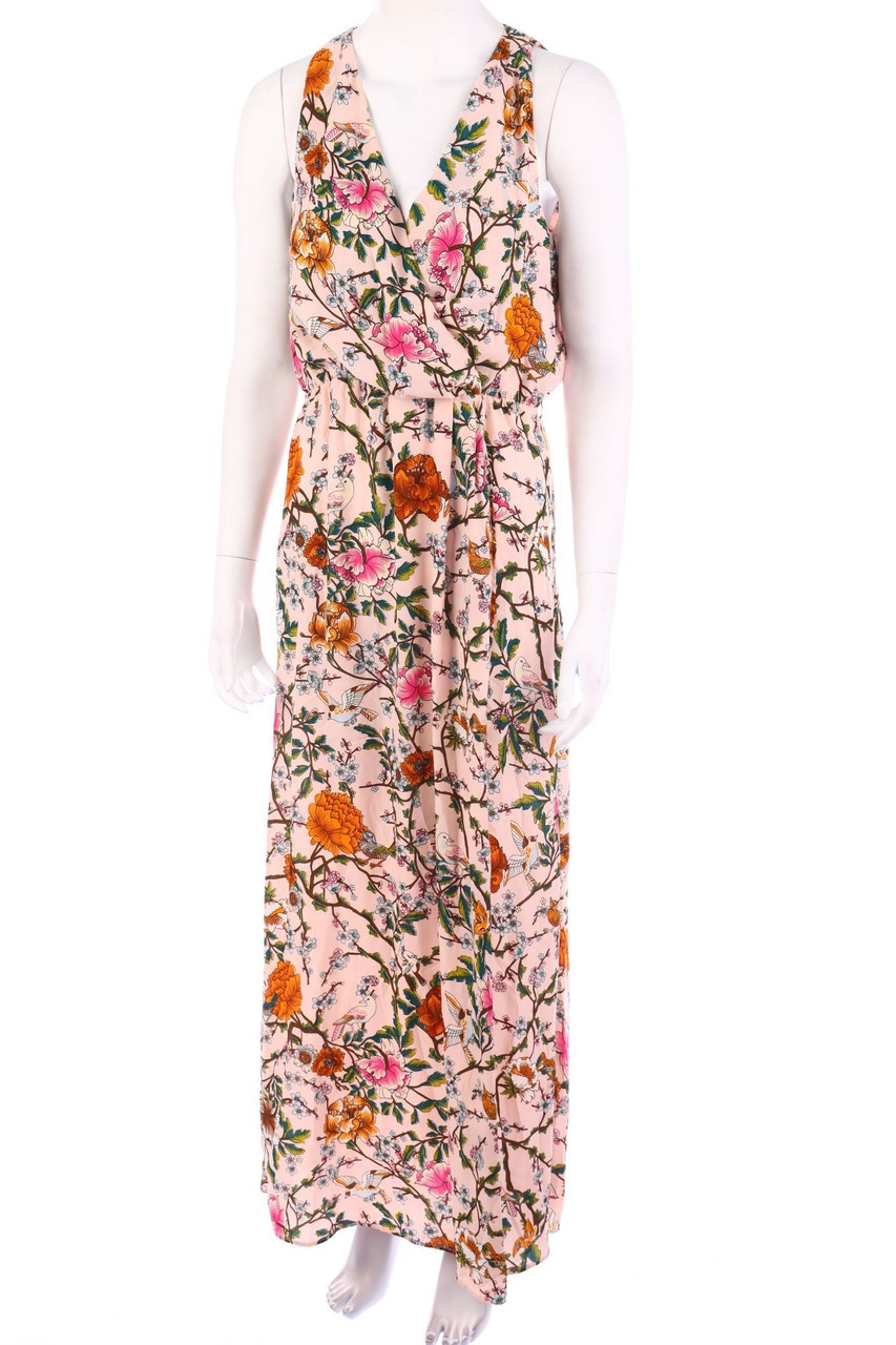 MORGAN - Maxi Dress with Flower Print - D 38