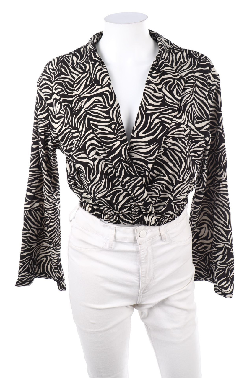 SECONDHAND - Blouse with Animal Print - D 38-40