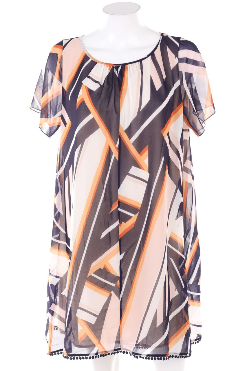 PATRIZIA PEPE - Chiffon-Kleid in A-Linie - D 38