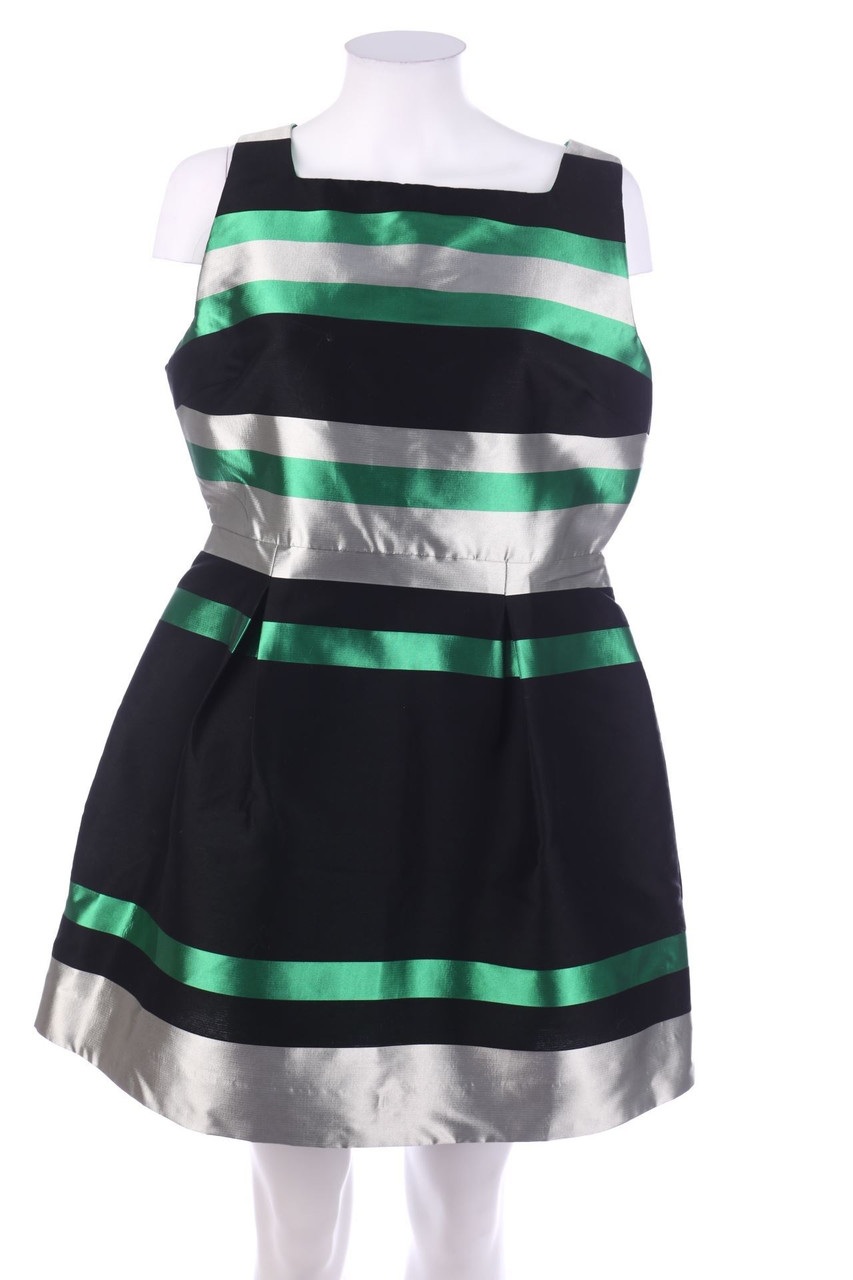 HH COUTURE - Metallic Cocktail Dress - XL