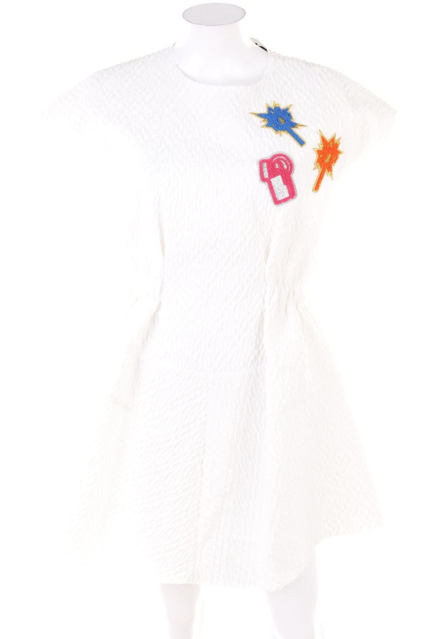 Simona Corsellini - Mini Dress with Patches - D 34