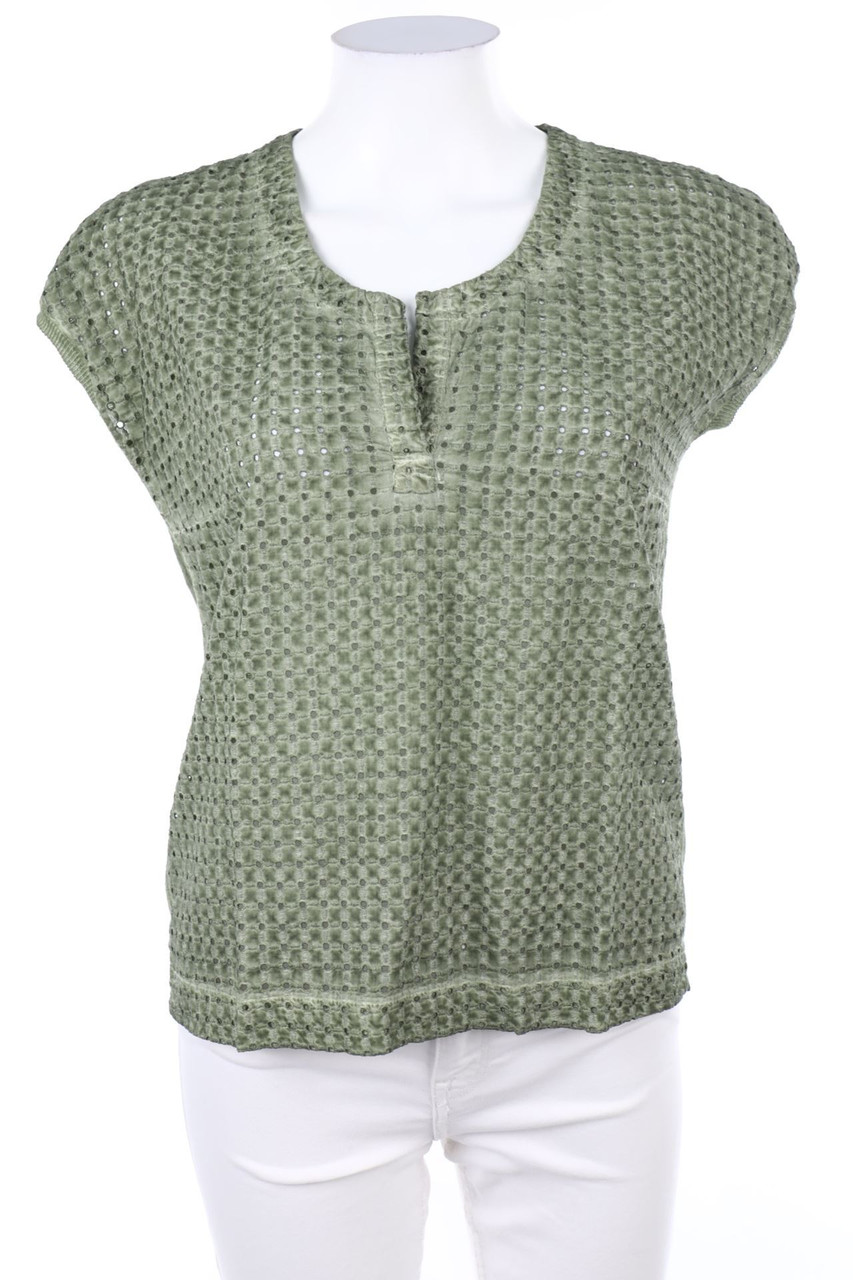 roberto collina - Shortsleeve-Shirt, Eyelet Lace  - S