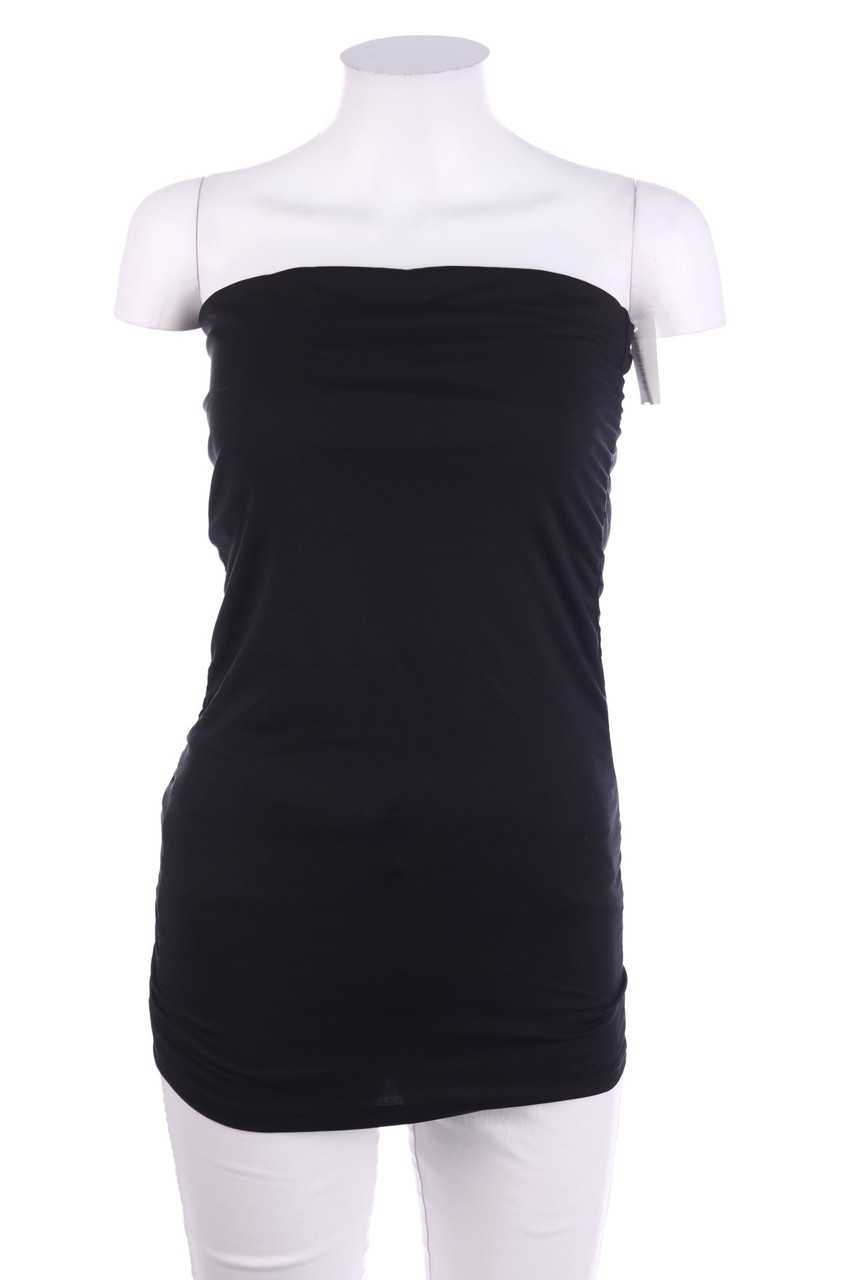 No Label - Bustier Top with Ruffles - S