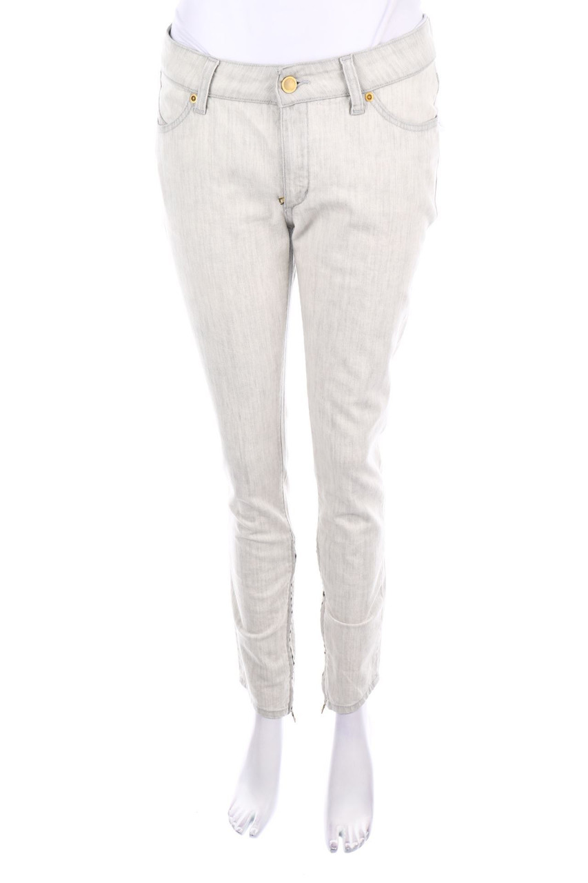 SUPERFINE - Skinny-Jeans mit Zipper - W26