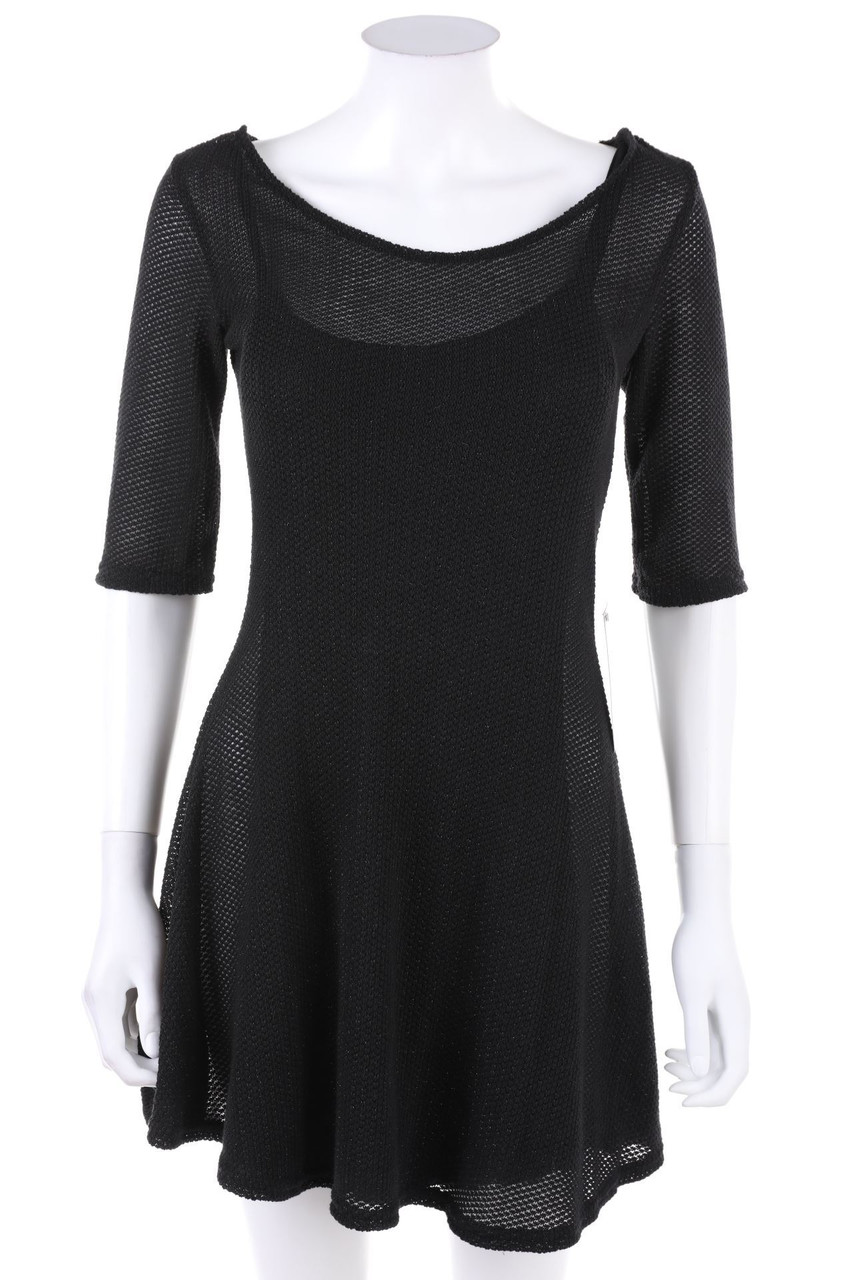 VERT de RAGE - Strickkleid mit Glitzer - S