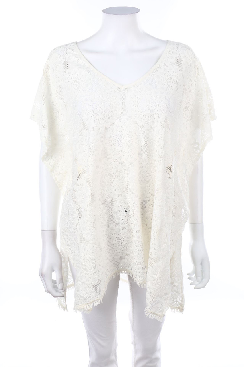 Accessorize - Boho-Shirt, Lace - S
