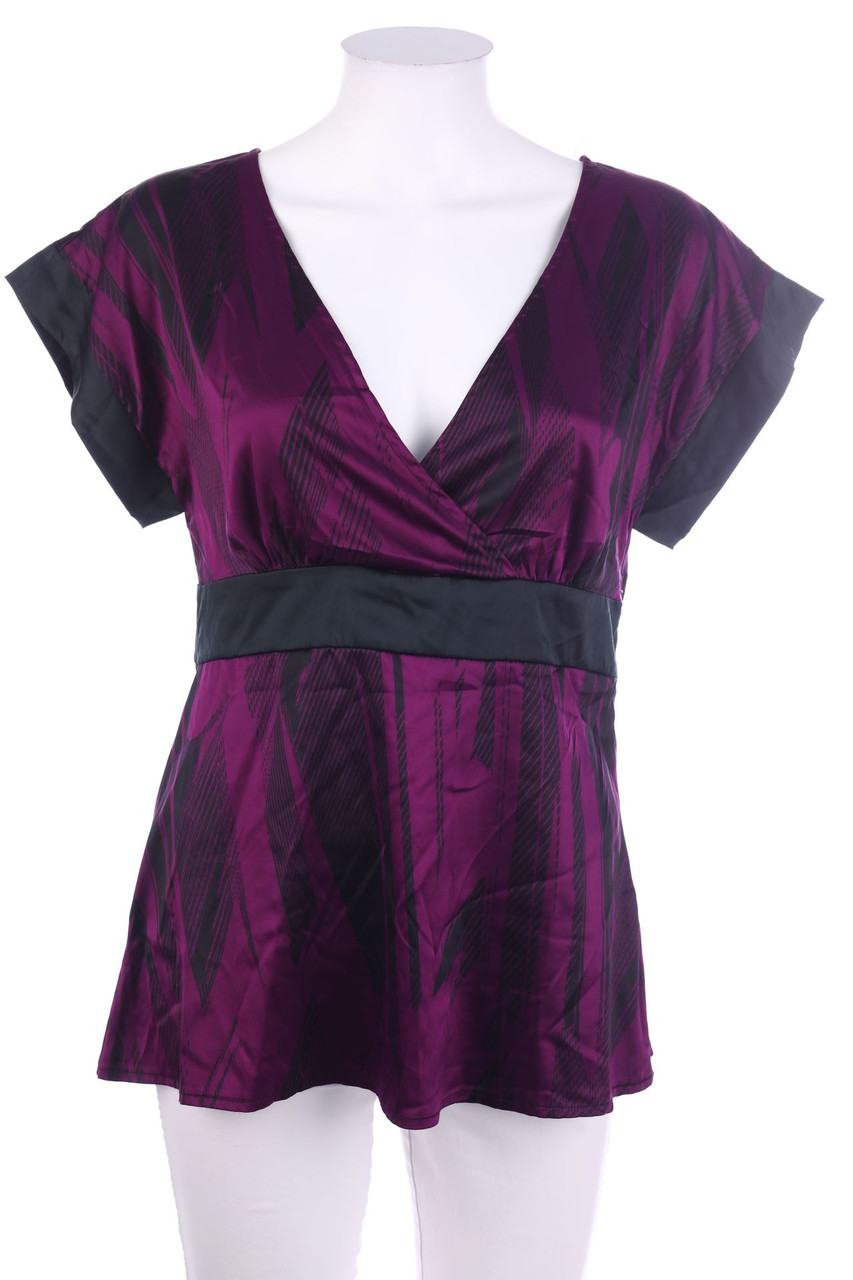 H&M - Kurzarm-Bluse - L