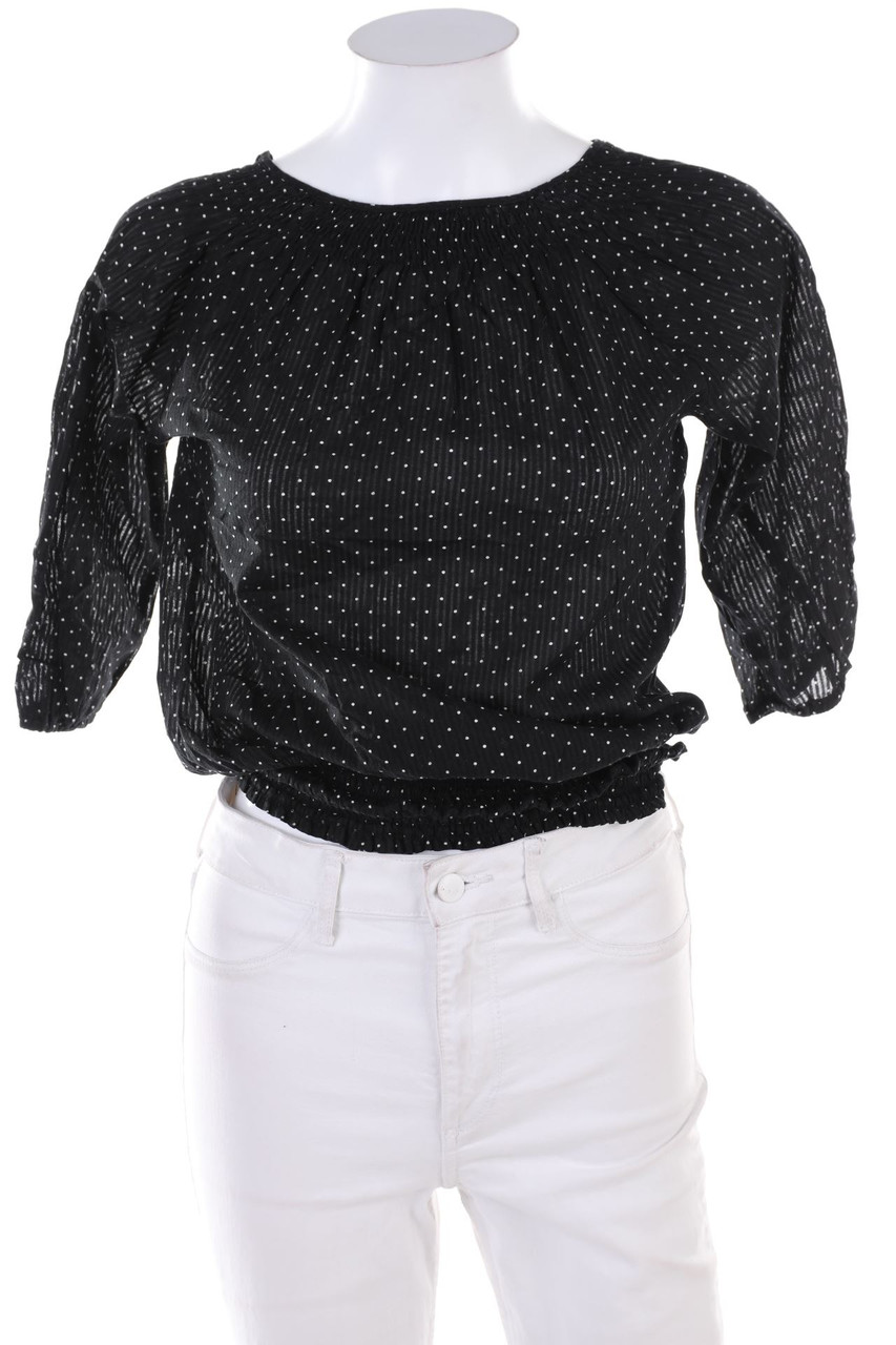 No Label - Blouse with 3/4 Sleeve - S