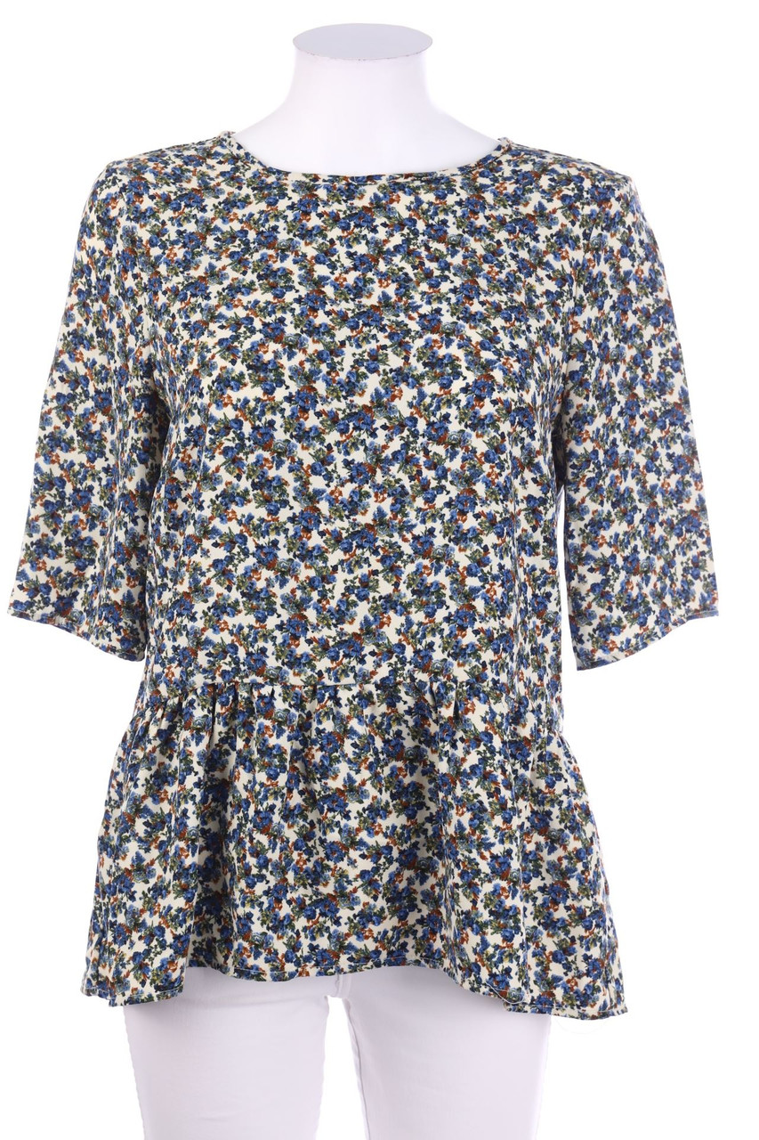 ZARA - Kurzarm-Bluse - M