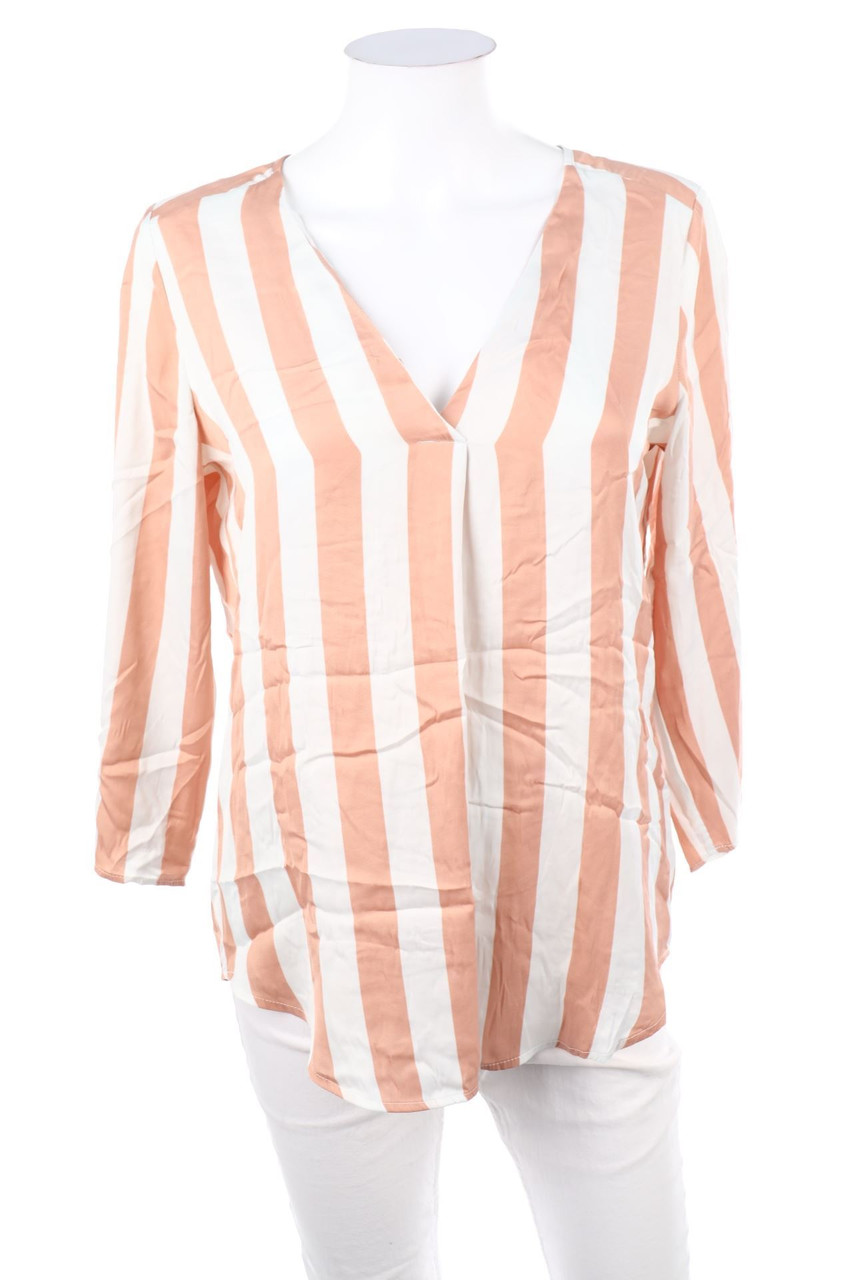 Stradivarius - Stripe Blouse with 3/4 Sleeve - M