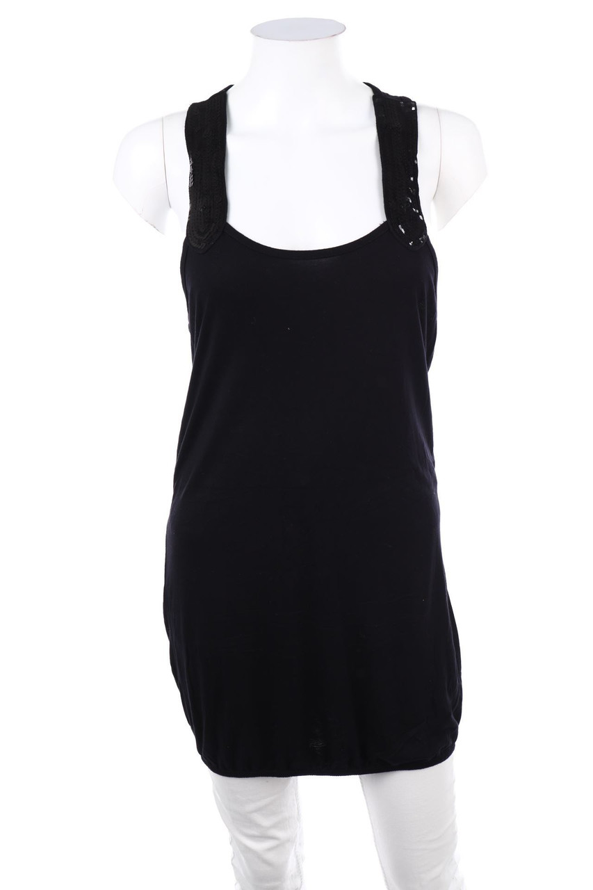 Ohne Label - Top mit Pailletten - S