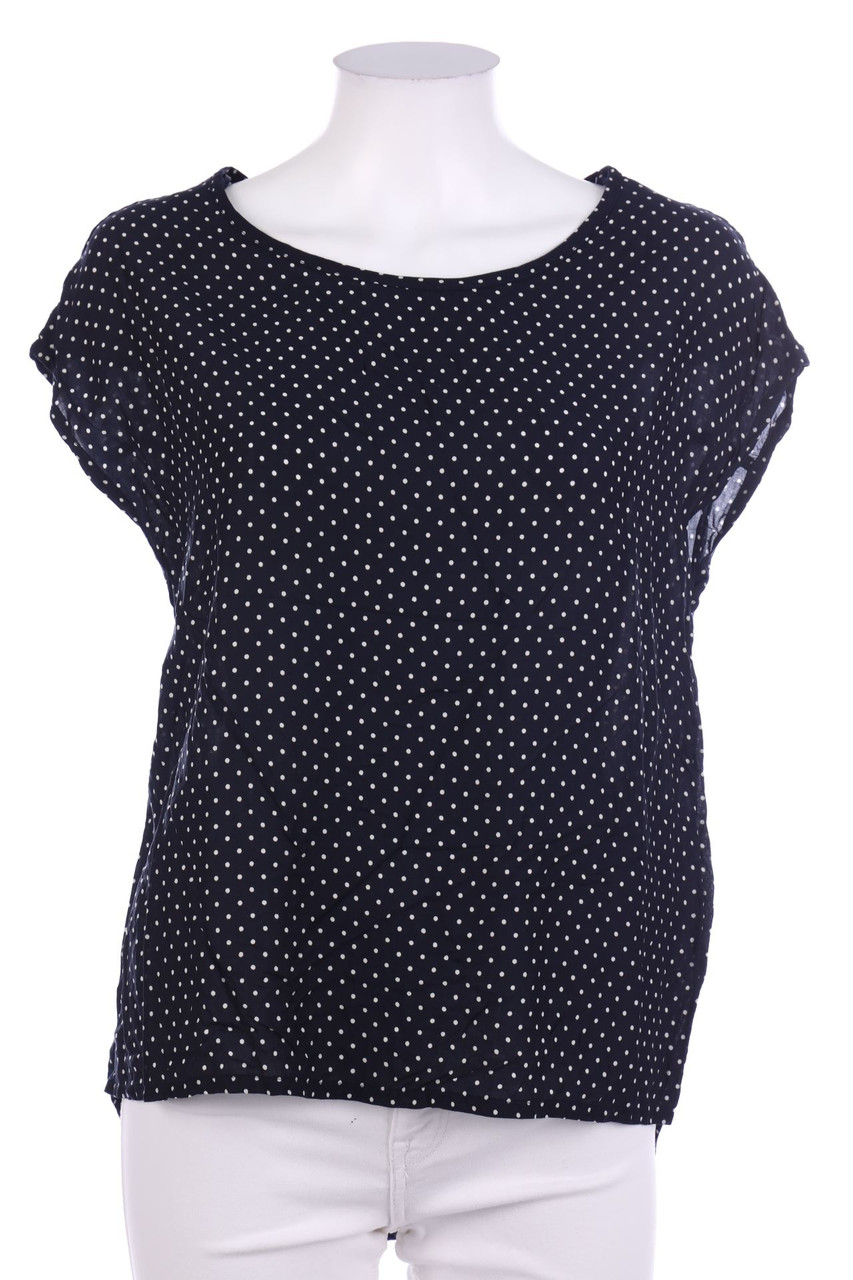C&A - Shortsleeve Blouse with Small Dots - M
