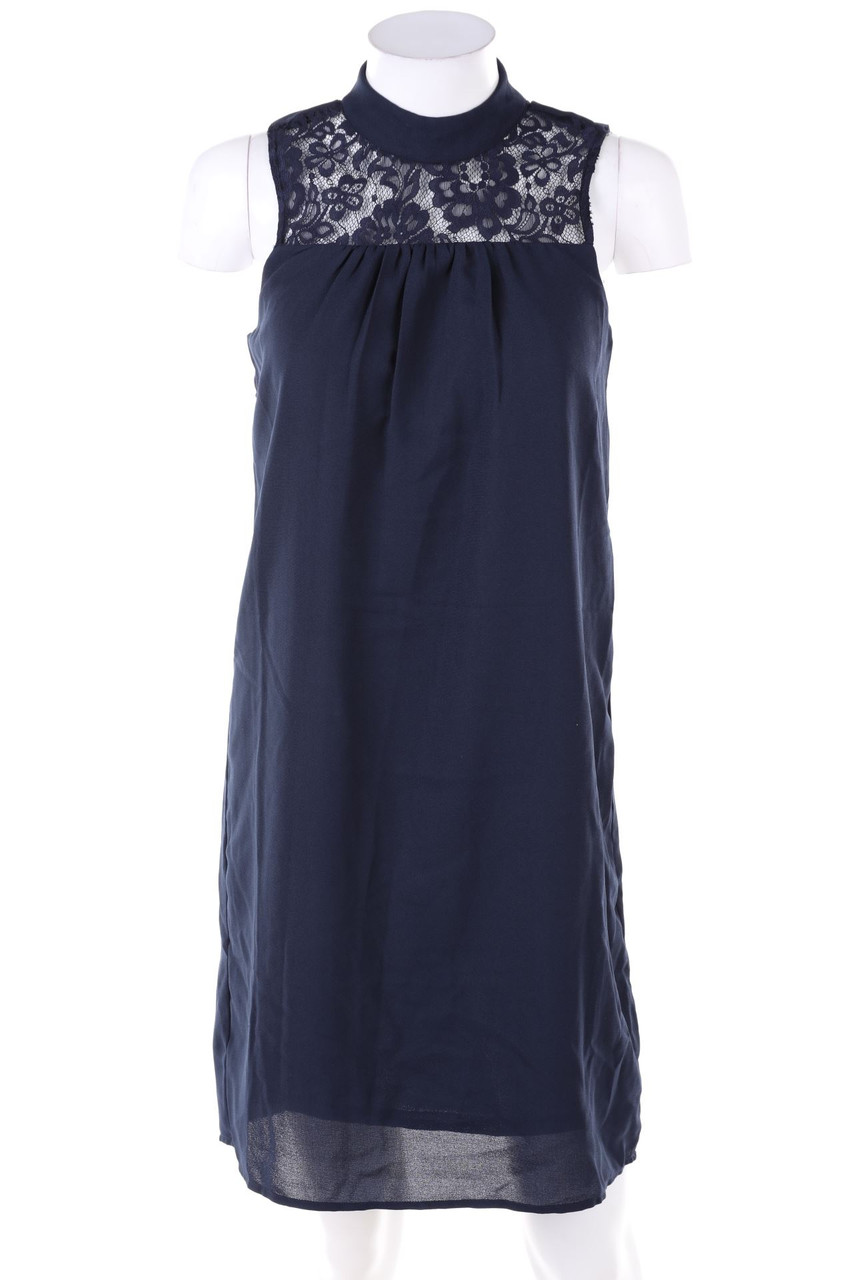 No Label - Cocktail Dress with Lace - D 34-36