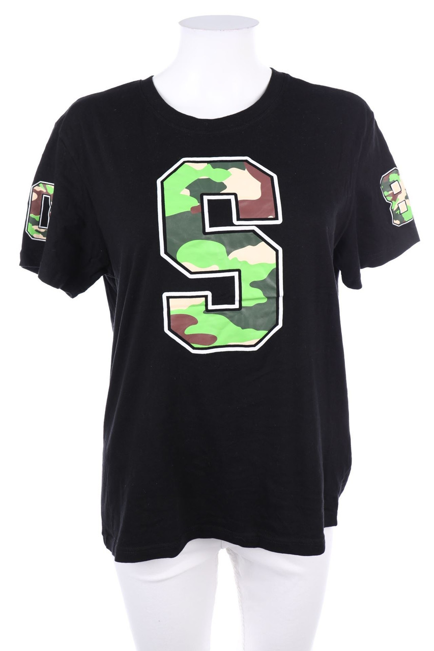 STÜSSY - Shortsleeve-Shirt with Camouflage-Print - L