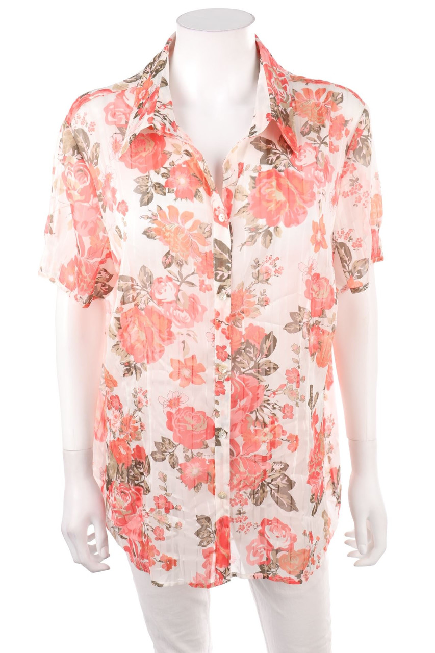 C&A - Hemd-Bluse mit kurzem Ärmel - XXXXL