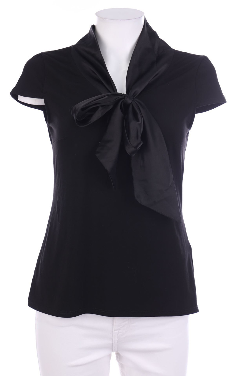 ANNA FIELD - Pussy Bow Blouse - S