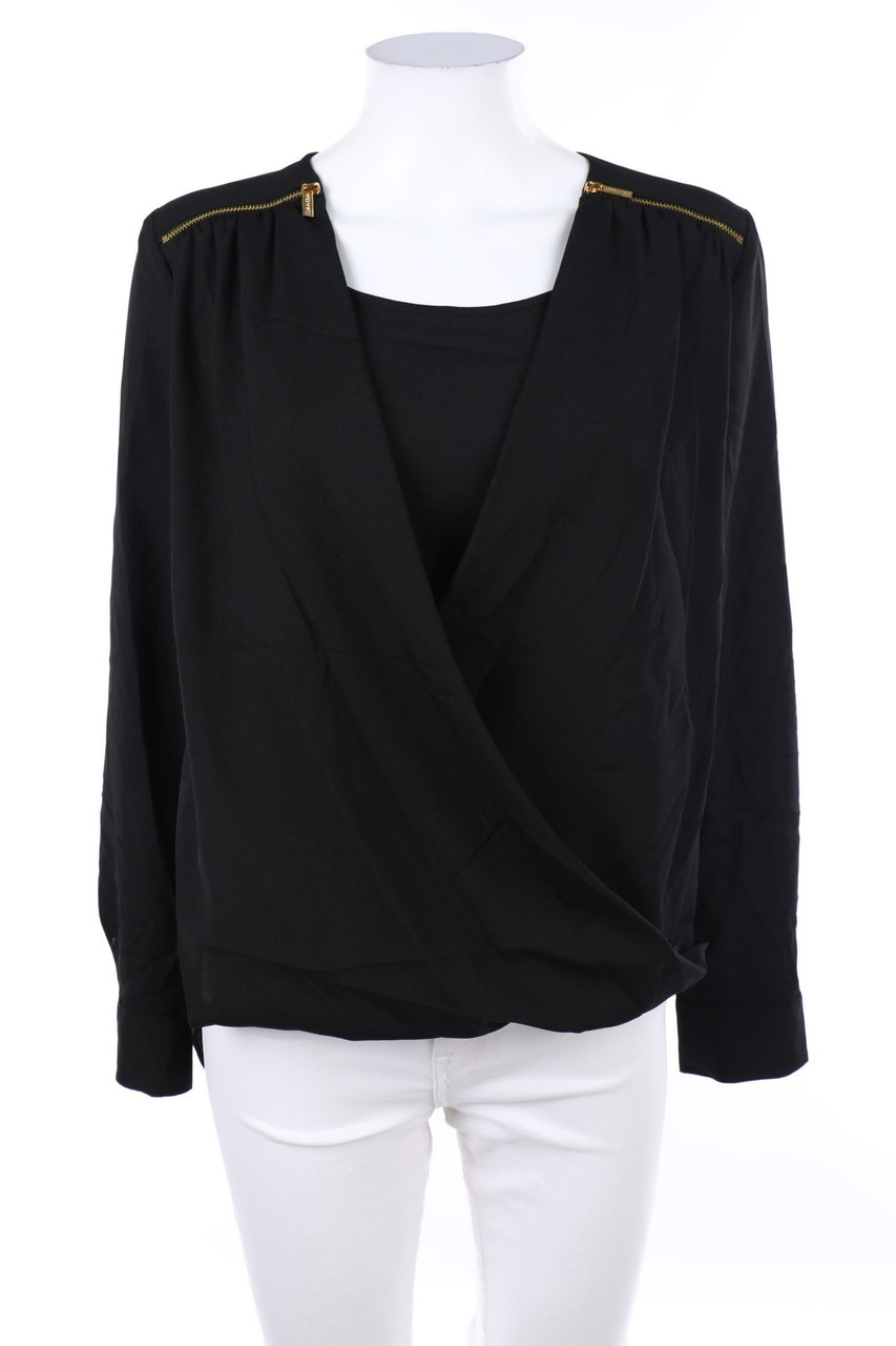 Calvin Klein - Blouse with Wrap-Effect - XS