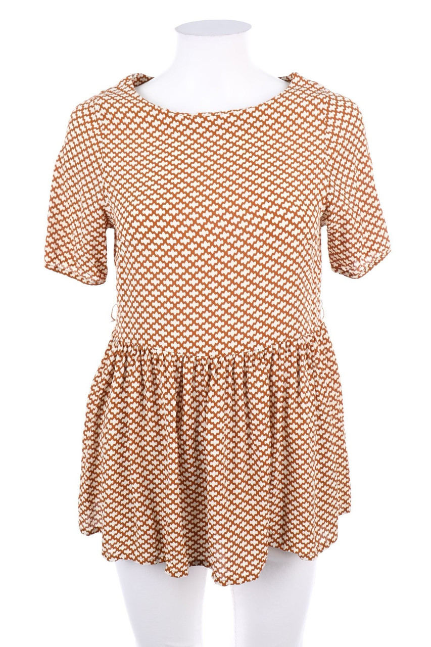 SILVIAN HEACH - Kurzarm-Bluse mit Print - XS