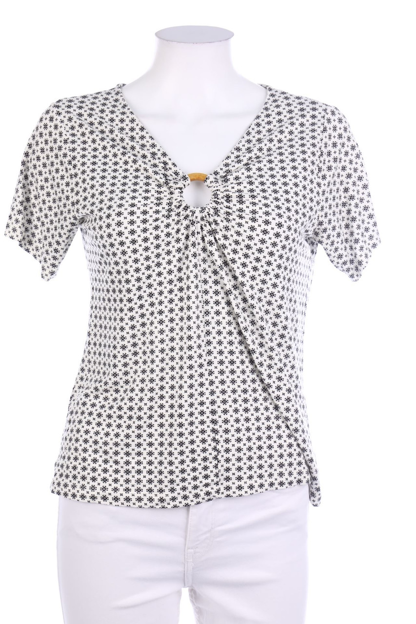 Chicorée - Shortsleeve-Shirt with Pattern - M