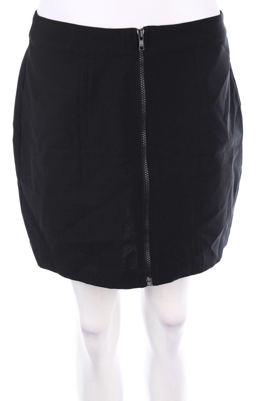 H&M HENNES collection - Minirock mit Reißverschluss - XL